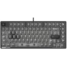 Bloody MS76 Hall Effect Magnetic Gaming Keyboard Exact Reset System Analog Control 82 Key RGB Wired Stellar Black