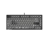 Bloody MS76 Hall Effect Magnetic Gaming Keyboard Rapid Trigger Analog Control 82 Key RGB Wired Stellar Black