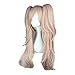 Color Anime Wig Fancy Dress Wigs Long Cosplay Ponytail Hair Wig Length About 75cm