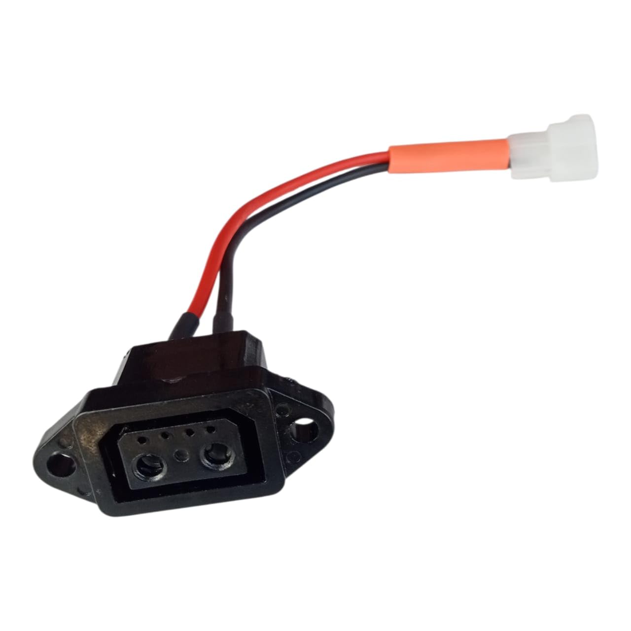 E-Trendo D-Type Female Charger Socket for Electric Scooter, Scooty | Compatible with Okinawa Type with Wire and Coupler-image-14