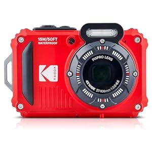 Kodak WPZ2-RD Digitale Wasserkamera Rot