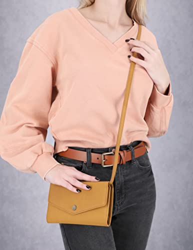 Timberland Women's RFID Leather Crossbody Wallet Phone Bag With Detachable Crossbody Strap4