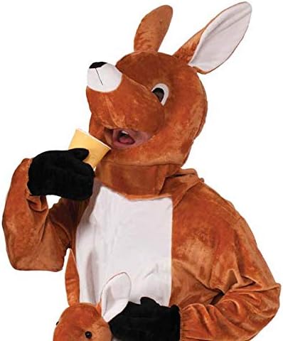 Forum Novelties Women's Jumpin Jenny The Kangaroo Plush Mascot Costume image 5