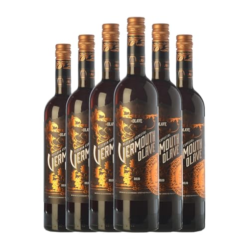 Vermut Olave Rojo Especial Reserva 75 cl (Caja de 6 Botellas de 75 cl)