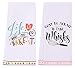 LXOMILL Funny Kitchen Towels - Baking Gifts for Women, Baker Gift, Cooking Towels
