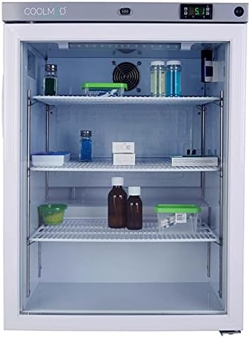 Medical Pharmacy Fridge 125L, Glass Door, Lockable, CMG125