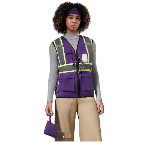 Image of AYKRM 11 color Ladies High Vis Reflective Safety Vest for Women
