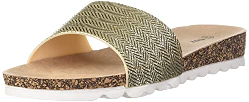 Max womens Su21wfpm2002 Gold Slipper - 4 UK (SU21WFPM2002GOLD) (B091M6GKPS) Amazon Price History, Amazon Price Tracker