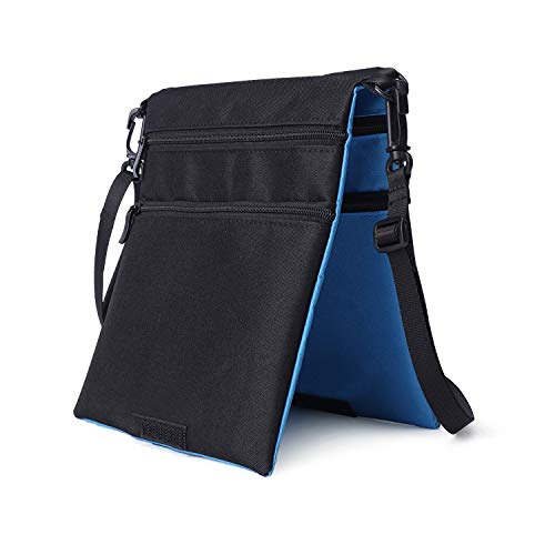 Preisvergleich Produktbild Neck Wallet, FITNATE Travel Wallet Ultradünne und leichte Brieftasche Passhülle mit wasserdichter Funktion,Leichte Halsgeldbörse zum Umhängen für Damen, Herren, Kinder (Schwarz)