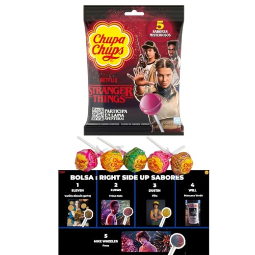 iChuches- Chupas de stranger things, sabores misteriosos de cada