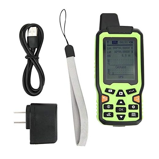 EM90 Handheld GPS Navigation Track, High Land Area Meter MeasuInstrument, 100-240V Land Area Measurer