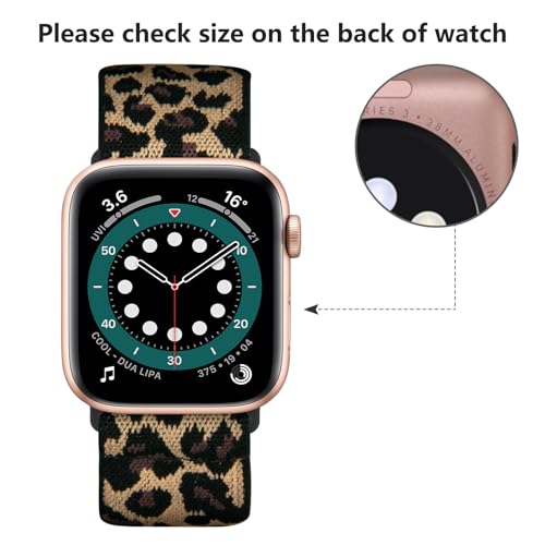 Oielai Solo Loop Nylon Armband für Apple Watch 44mm 45mm 46mm 42mm 49mm – Ansicht 5
