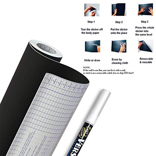 Jzhen Carta Lavagna Adesiva Memo da Parete,Lavagna...