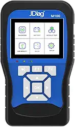 A mais nova ferramenta de diagnóstico de motocicleta profissional TopDiag M100 original para scanner de motocicleta, testador de bateria (Versão completa)