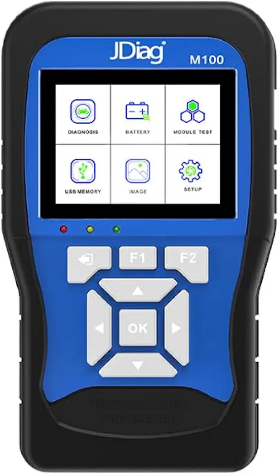 A mais nova ferramenta de diagnóstico de motocicleta profissional TopDiag M100 original para scanner de motocicleta, testador de bateria (Versão completa)