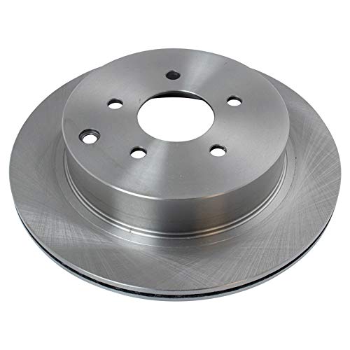 Image of TRQ Rear Brake Pad & Rotor Kit Compatible with 2006-2019 INFINITI 2003-2007 Nissan