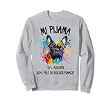 pijamas humorístico perro, mujer perro bulldog frances, regalo para los amantes de los perros, pijamas infantiles humorísticos, pijama de mujer humorístico, pijamas de hombre humorísticos, niño perro bulldog frances, entrenador de perros