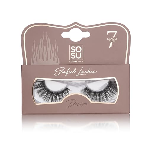 Sosubysj 7 morts vanity sins volume immédiat pour cils courts