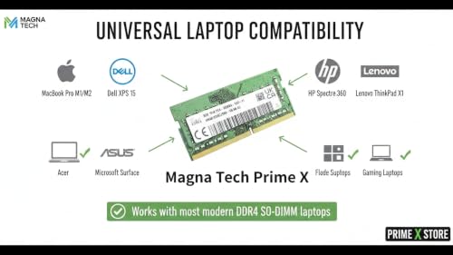 Image of High-Performance 8GB DDR4 RAM Laptop 3200MHz SODIMM 1Rx8 | DDR4 RAM Compatible with SK hynix HMA81GS6CJR8N-XN | 3-Year Warranty