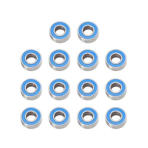RC スペアパーツ For Tamiya For DT-02 DT-03 14個 シールベアリングキット RCカーアップグレードパーツ 交換用改造カーアクセサリー