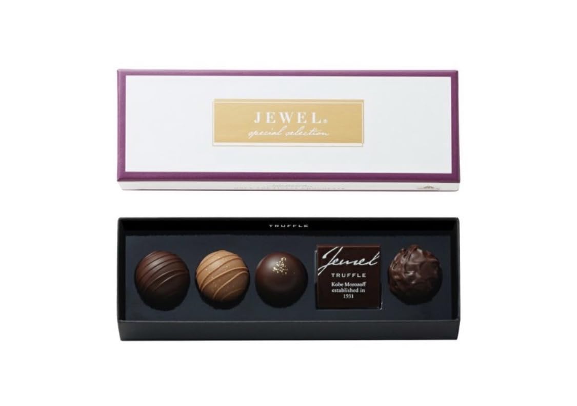 Amazon.co.jp: ジュエル 【トリュフ】チョコレート5個入り アソートBOX