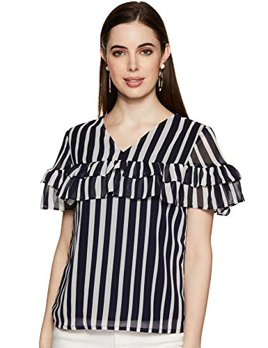 Image of Rare Women's Striped Regular Fit Blouse