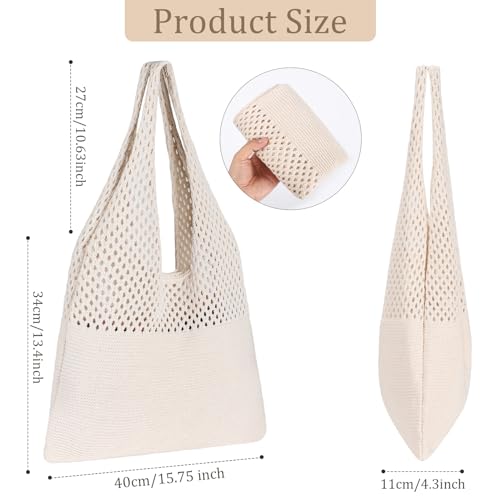 Bolso Tote de Crochet Sightor para Playa y Verano miniatura 4