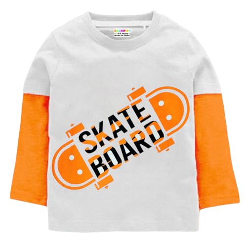 Image of Kuchipoo Boys Full Sleeves Cotton T-Shirt