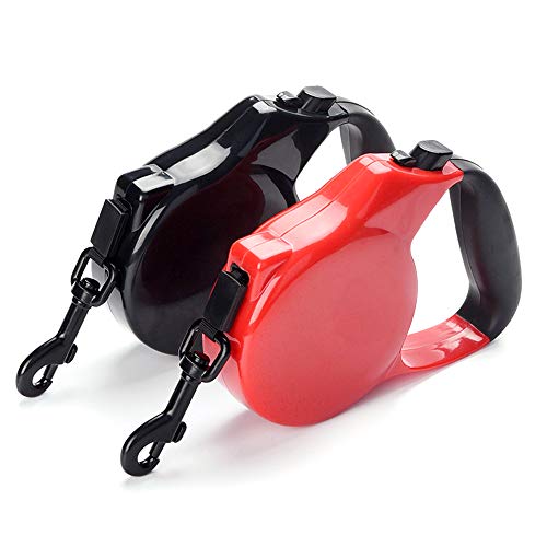 Nishore Trela ​​retrátil para cães 9,8 pés Cães ou gatos 26,5 lbs Trela ​​de caminhada para animais