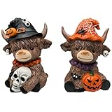 Photo Gallery mqnnfc statuetta di mucca scozzese di halloween, 2 pezzi, statua di mucca scozzese con ragno e zucca, statue di mucca scozzese con cappello da strega, regali for gli amanti dei vitelli Photo Gallery mqnnfc statuetta di mucca scozzese di halloween, 2 pezzi, statua di mucca scozzese con ragno e zucca, statue di mucca scozzese con cappello da strega, regali for gli amanti dei vitelli