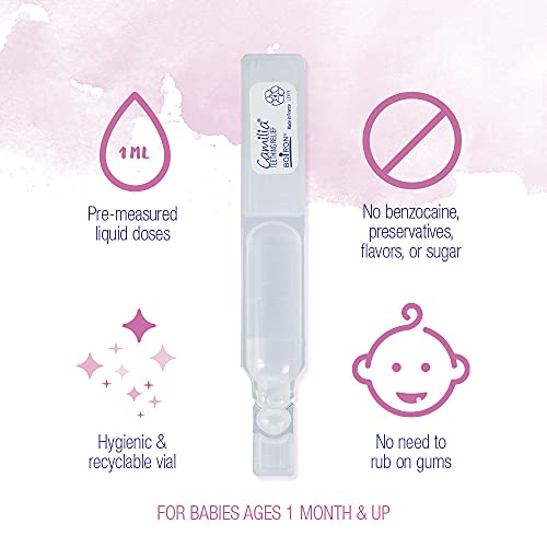 Boiron Camilia Teething Drops For Daytime And Nighttime Relief Of Painful Or Swollen Gums And Irritability In Babies - 30 Count #TOP2