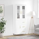 Il ajoutera une touche d'élégance et de fonctionnalité à votre espace de vie. Ce buffet répondra à tous vos besoins de rangement tout en apportant une esthétique moderne à votre intérieur. Qu'il s'agisse d'une salle à manger, d'un salon ou d'un bureau. Vous pouvez également l'utiliser comme meuble de rangement dans la cuisine pour mieux organiser votre espace de travail.