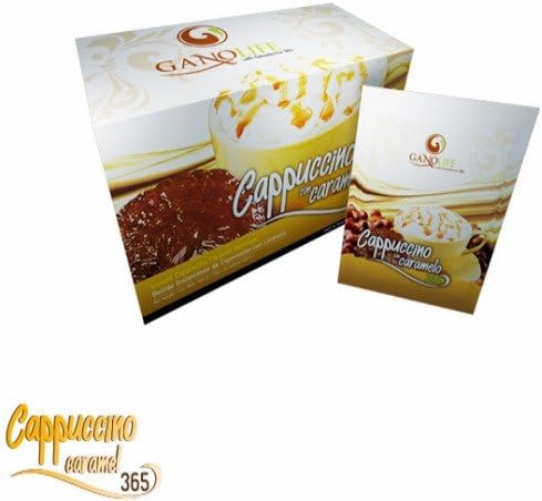 Ganolife Cappuccino Caramelo 365 15 Sachets