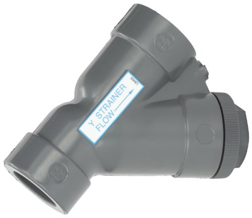 Hayward YS10100S 1-Inch Socket PVC Y-Strainer with FPM O-ring Seals