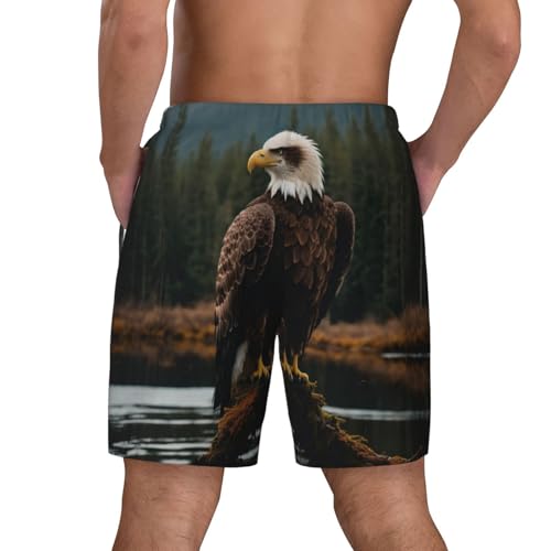 Short de bain séchage rapide Flying Eagle homme été surf plage