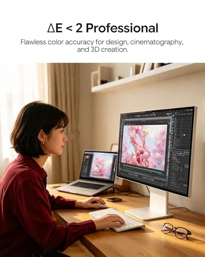 Image of G27X-SE 27'' UHD 5K (5120 x 2880) Glossy Monitor, IPS Panel, 10-Bit Color, 99% sRGB, 98% DCI-P3, 75Hz, 218PPI, HDR, 2000:1, Eye Care