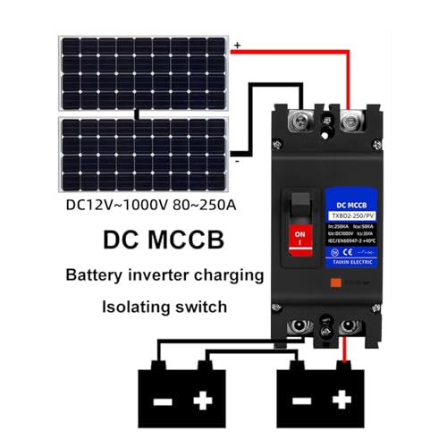 Interrupteur de sécurité PV 150A pour installation solaire de van aménagé - 4