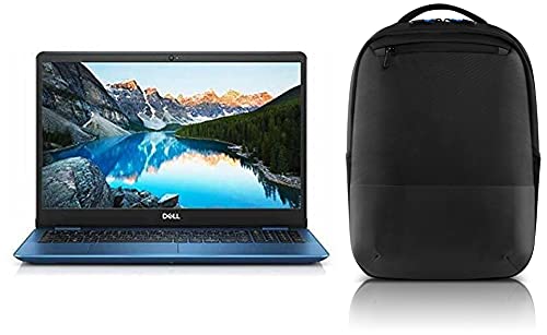 Image of Dell G5 5505 15.6 inch FHD 120Hz 250 NITS Display Gaming Laptop (i5-10300H / 8GB / 512GB SSD / NVIDIA GEFORCE GTX 1650 Ti 4GB GDDR6 GFX / Win 10 + MSO / Black / FPR + Blue KB) Pro Slim Backpack 15