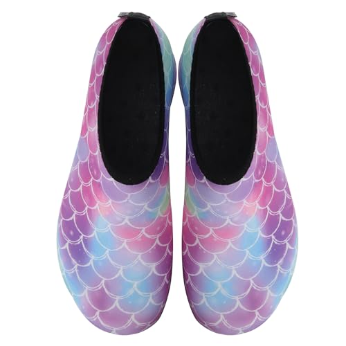 Image of WateLves Womens and Mens Kids Water Shoes Barefoot Quick-Dry Aqua Socks for Beach Swim Surf Yoga Exercise