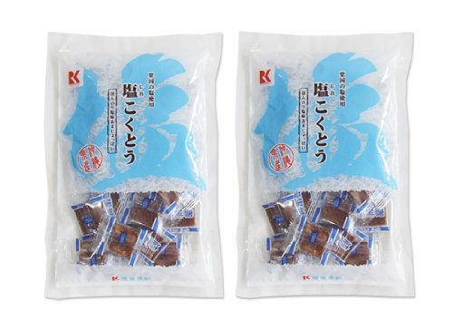Salt use salt in Okinawa Prefecture Aguni brown sugar 150gX2 Pack Set