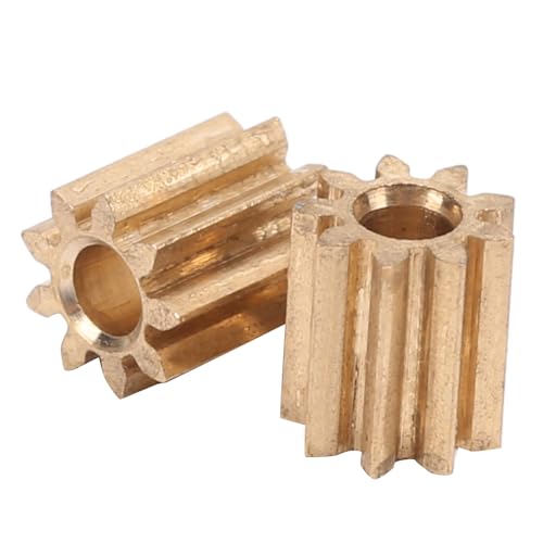 Generic モーターピニオン、高さ5mmドライブギア高効率1.95mmボアLokモジュール用の洗練された生産車改造用0.4 9歯