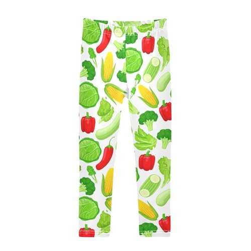 Girls' Leggings Vegetables Kids Yoga Tights Pants 1 Pack 2303228