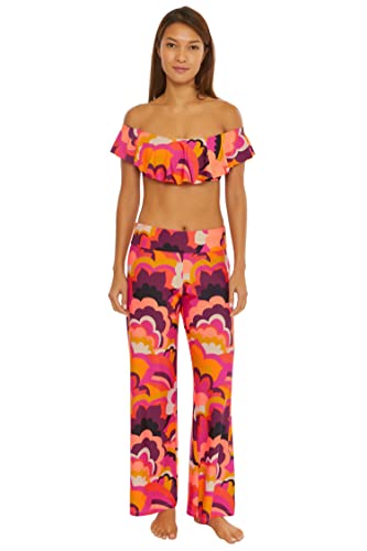 Trina Turk Women's Standard Fan Faire Swim Pant