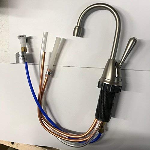 Image of InSinkErator H-View-SN One Handle Hot Water Dispenser Faucet Satin Nickel