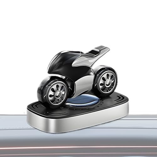 Désodorisant solaire pour voiture rotatif et durable pour intérieur et moto