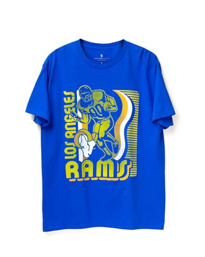 Junk Food Clothing Los Angeles Rams Run Back Flea Market Tee - Extra Large