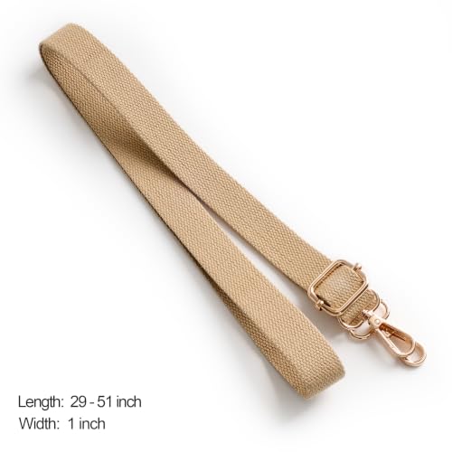 Image of chushui 1 Inch Purse Strap Replacement, Adjustable Crossbody Bag Strap | Different Fabric Textures and Surface Finishes
