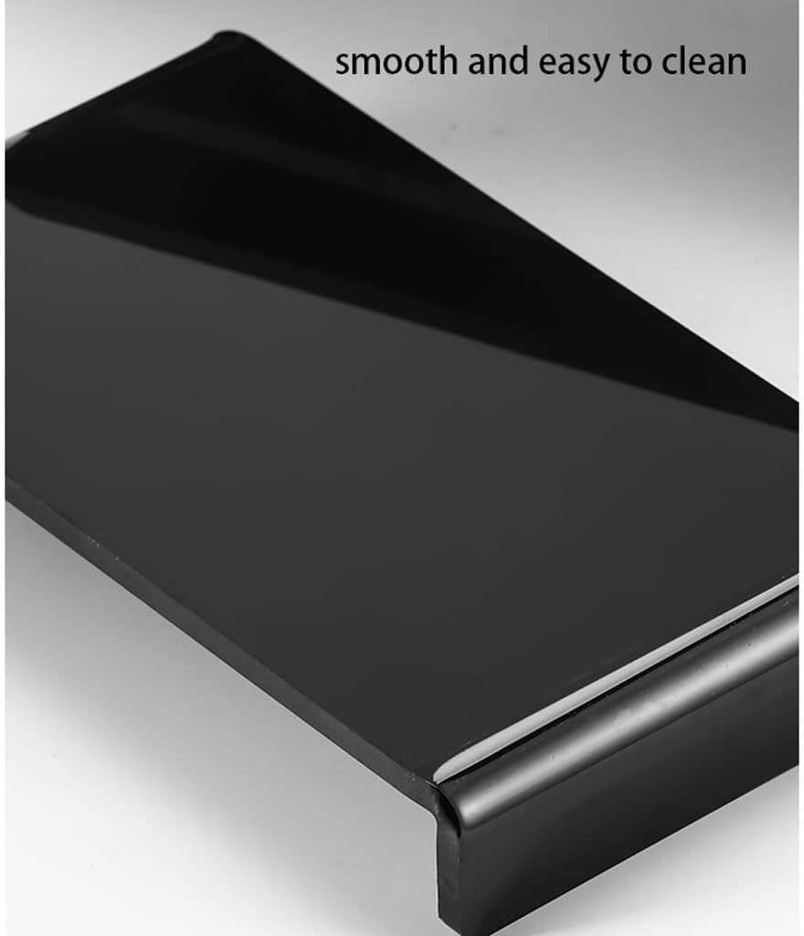 Cake Stand Acrylic Display Risers Cupcake Stand Rectangle Dessert Stand W/Ceramic Tray Easy to Clean Cake Stand for Dessert Buffet Cake Table Decorations, Set of 4 Display Holder Platter