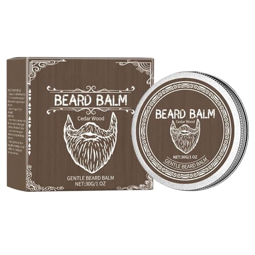 Barba Beard Butter: Acondicionador De Bigotes De 30 G Para Preparación Diaria, Crema De Peinado Con Control De Frizz, Humectante De Cabello Facial Para Mejorar La Salud Después Del Cuidado De Afeitar,