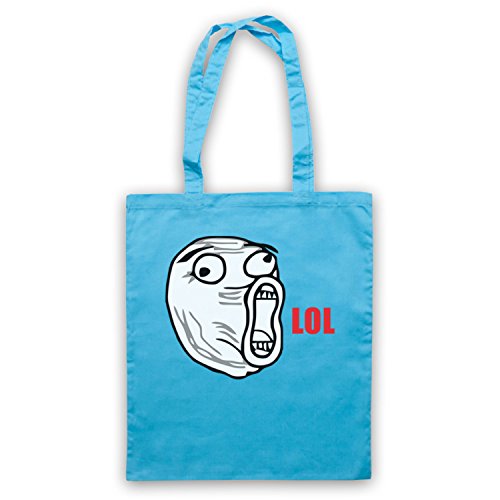 Sac d'emballage Lol Face Meme My Icon Art & Clothing pour cadeaux et friandises